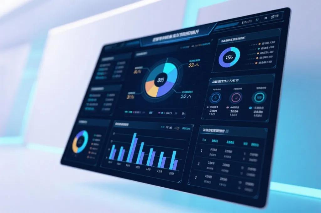 数据展示页面视觉化